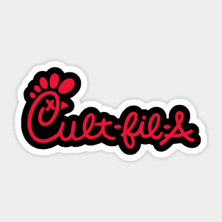 Cult -Fil-A Sticker